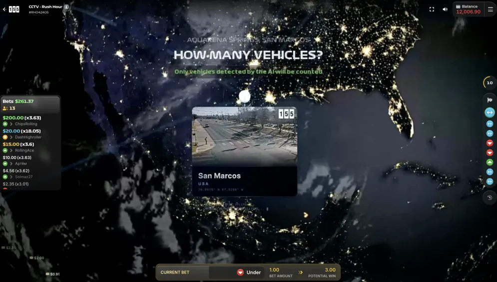 Traffic Camera Game demo